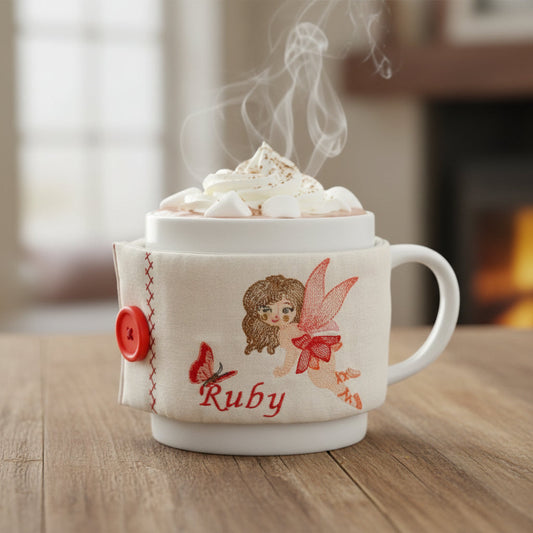 Embroidered Mug Wrap